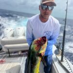 Caught a mahi mahi fishing in Belize