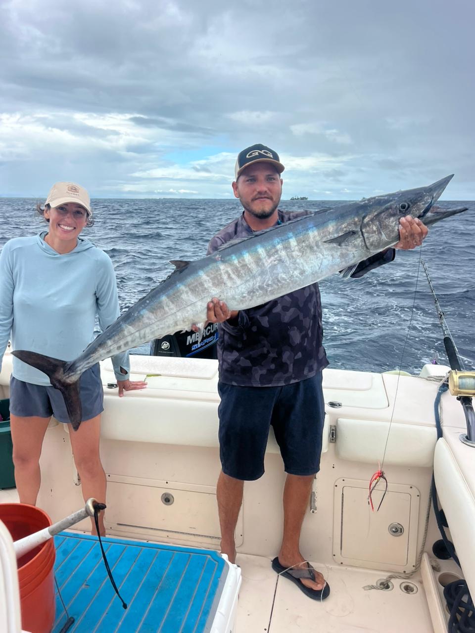 Offshore fishing outside the Belize Barrier Reef